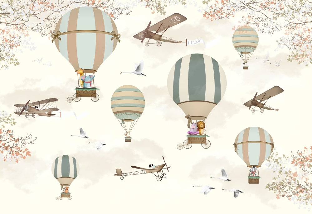 Животные на воздушных шарах