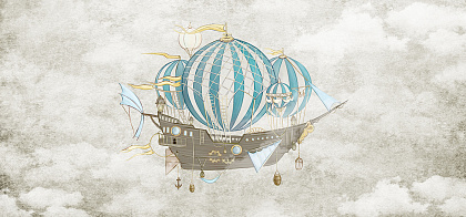 Корабль на воздушных шарах