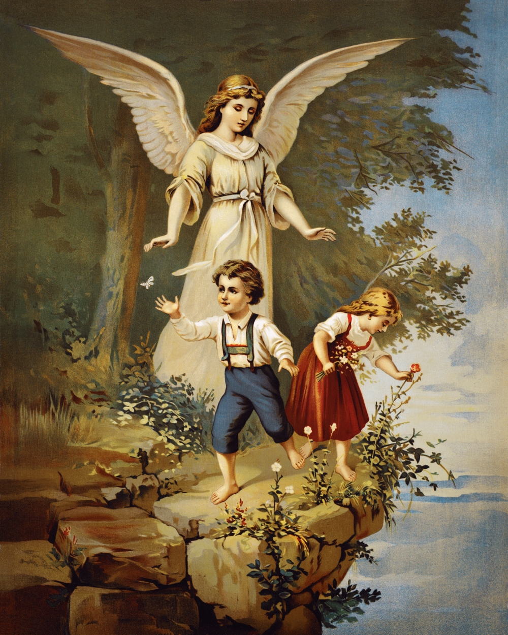 Ангел и дети