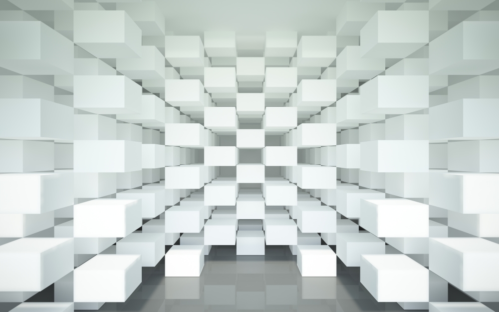 Белые кубы