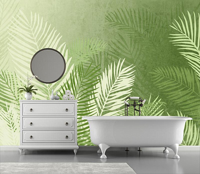 Tropics в интерьере ванной